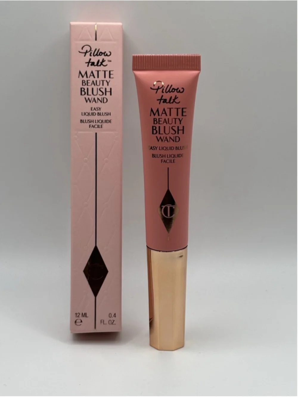 Charlotte Tilbury Pillow Talk Pink Pop Matte Beauty Blush Wand 12 mL NEW